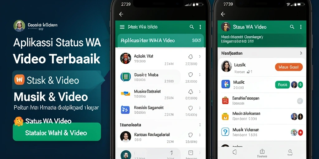 Tampilan antarmuka aplikasi 2739 yang menarik dan mudah digunakan.