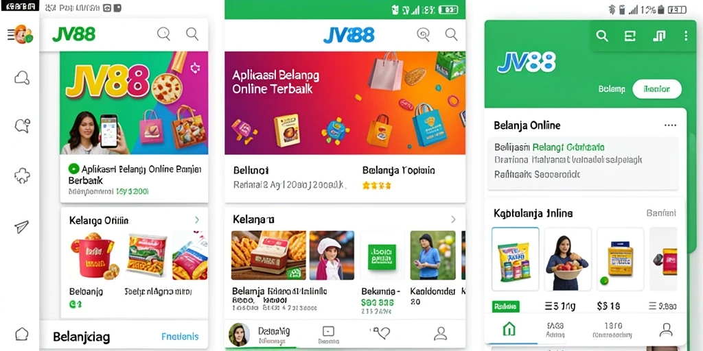 Tampilan antarmuka JV88 yang modern dan mudah digunakan.