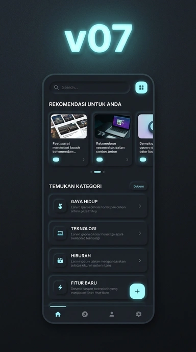 Temukan Aplikasi Populer — v07, pusat akses inovatif